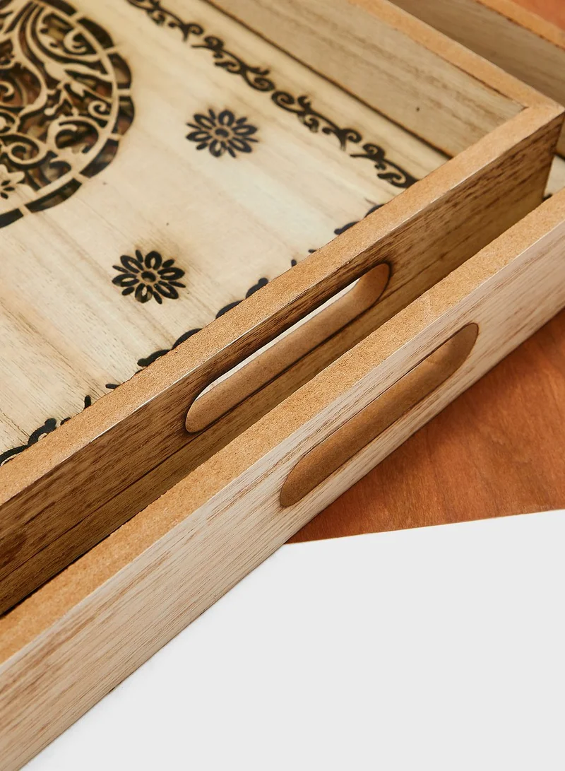 Ayra Set Of 2 Oma Trays