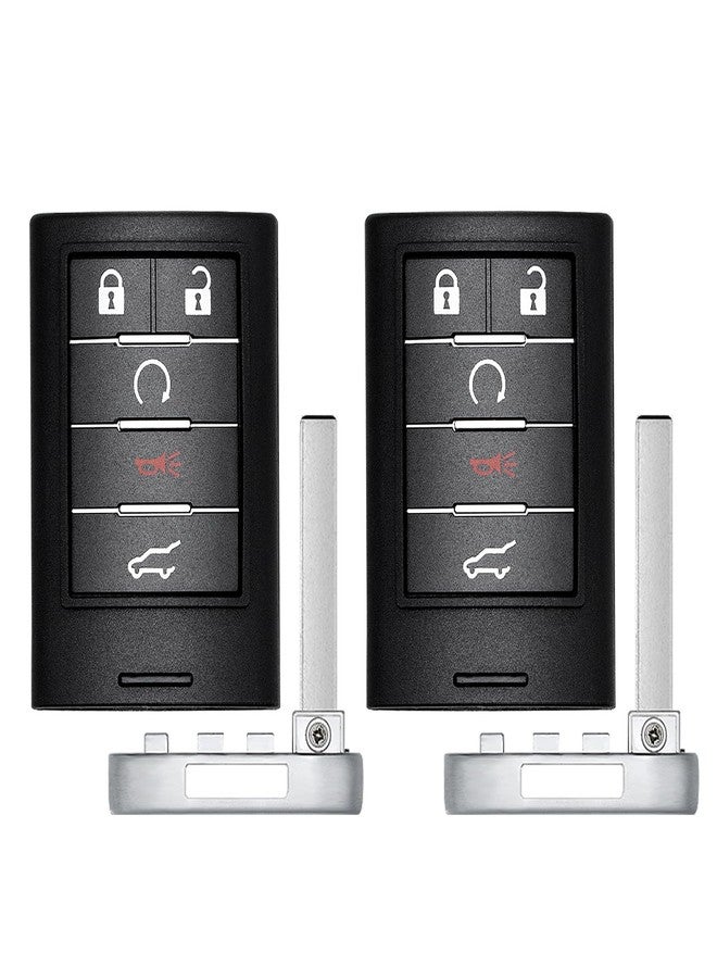 Vurkcy Key Fob Replacement for 2010-2015 SRX ATS XTS ELR, NBG009768T, 2pcs - Image 1