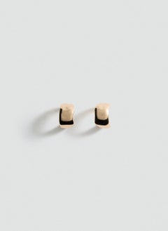 MANGO Twisted Hoop Earrings  - Image 1