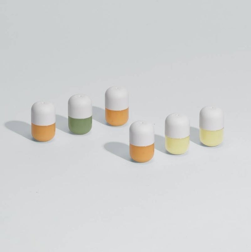 شيفت فلاتر الاستحمام برائحة الفواكه وفيتامين سي تزيل الكلور وتعزز الاسترخاء 6 فلاتر طبيعية لدشات السبا المعطرة سهلة التركيب تناسب معظم أنواع الاستحمام - 6 قطع - Image 2