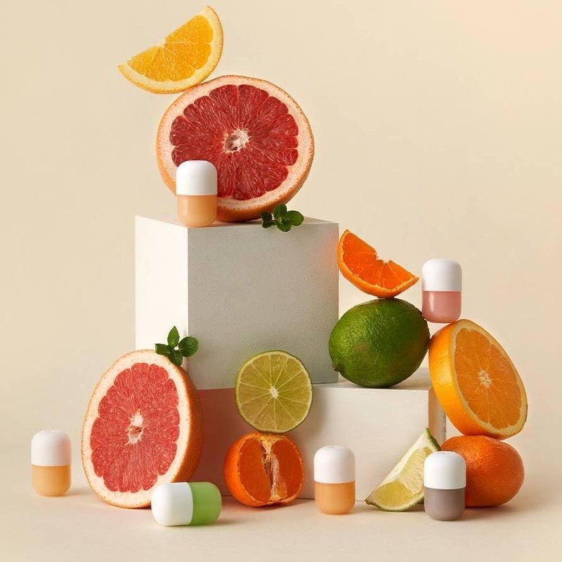 شيفت فلاتر الاستحمام برائحة الفواكه وفيتامين سي تزيل الكلور وتعزز الاسترخاء 6 فلاتر طبيعية لدشات السبا المعطرة سهلة التركيب تناسب معظم أنواع الاستحمام - 6 قطع - Image 1