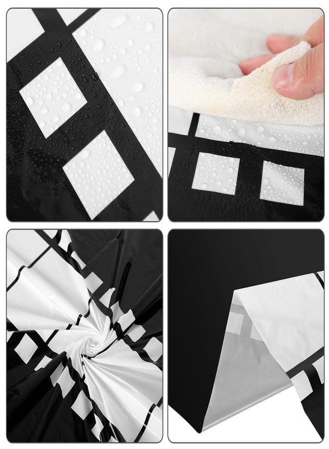 Oudain 6 Pcs Movie Night Tablecloth Plastic Waterproof Rectangle Table Covers for Movie Theme Party Supplies Carpet Birthday Party Decor, 54 x 108 Inch(Black) - Image 3