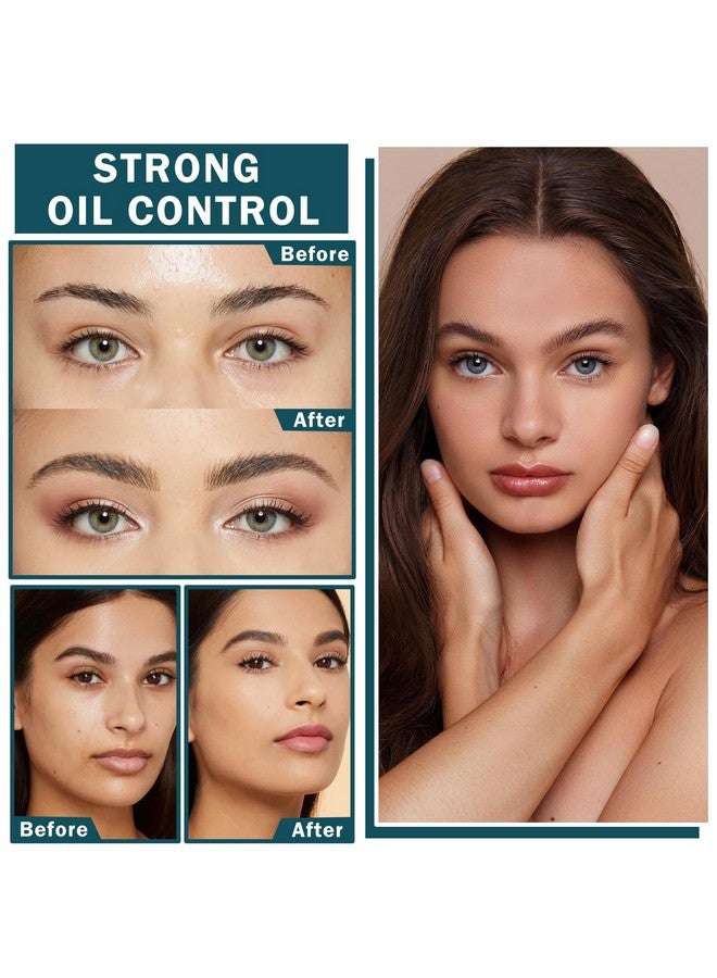 QIUFSSE Mineral Sunscreen Powder SPF Powder for Face Oil Control Long Lasting Sunscreen Powder for Face Natural Light Breathable Translucent Powder Setting Powder Makeup #01 Translucent - Image 3