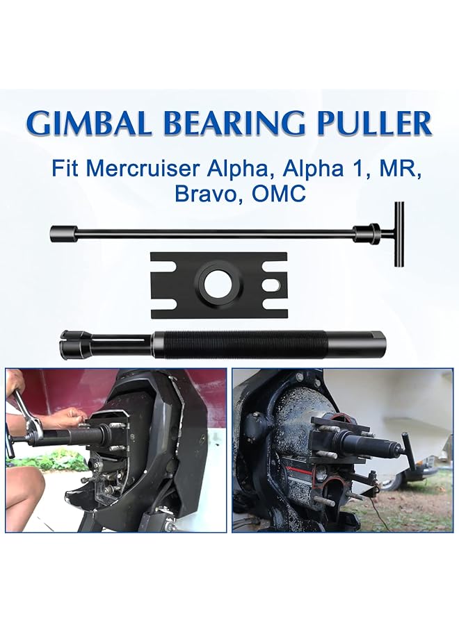 Binazon Gimbal Bearing Puller Remover Tool Fit Mercruiser Alpha, Alpha 1, Mr, Bravo, Omc -Engine Alignment Special Tool For Heavy Duty Bearing Pulle - Image 4