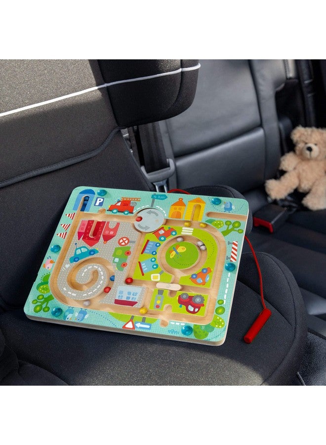 HABA Busy Board for Toddlers 2-4: Town Magnetic Maze Puzzle Game - Toddler Travel Toys for Preschoolers - Image 5