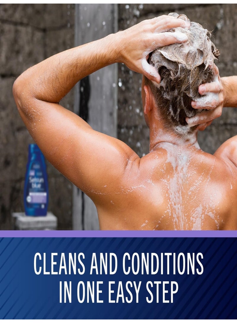 سلسن بلو شامبو وبلسم 2 في 1 مضاد للقشرة ومرطب لفروة الرأس، علاج قوي لفروة الرأس - صنع في الولايات المتحدة الامريكية - Image 2