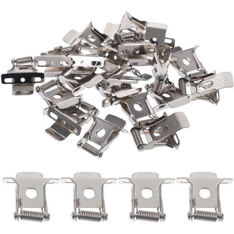 20pcs Recessed Light Clip Downlight Retrofit Clip Spring Clip For Panel Lamp - Image 2