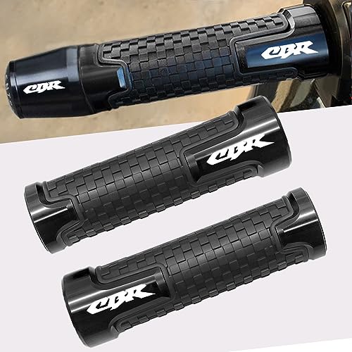 FREAXLL 2pcs Motocycle Handlebar Grips 7/8" 22mm for H-onda CBR60F CBR125R CBR150R CBR250R CBR400 NC23 NC29 CBR600 F2 F3 F4 F4i CBR600RR CBR900RR CBR954RR CBR1000RR (Black) - Image 4