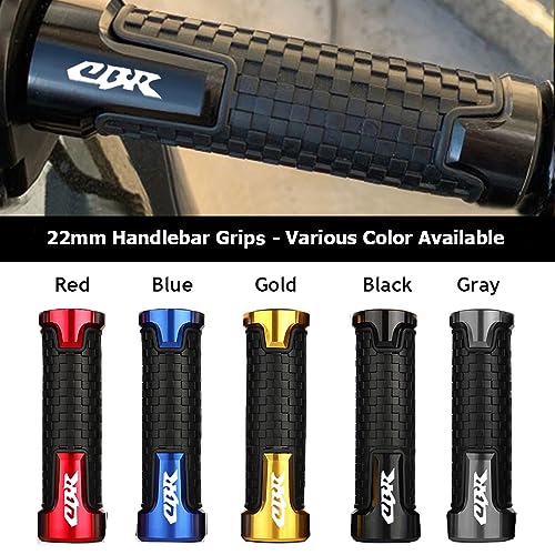 FREAXLL 2pcs Motocycle Handlebar Grips 7/8" 22mm for H-onda CBR60F CBR125R CBR150R CBR250R CBR400 NC23 NC29 CBR600 F2 F3 F4 F4i CBR600RR CBR900RR CBR954RR CBR1000RR (Black) - Image 5