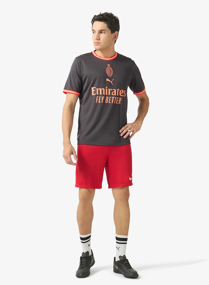 Puma Flat Dark Gray-Glowing Red AC Milan Third Replica Jersey for Men | Best Price UAE