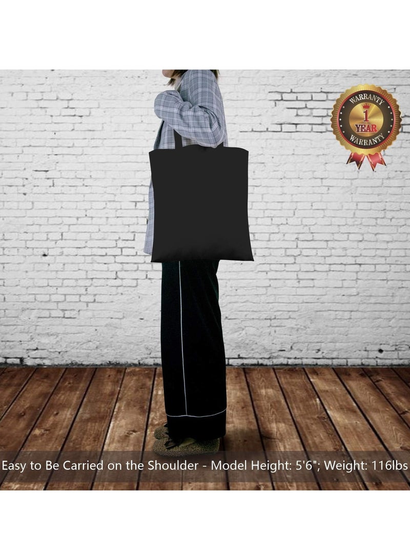 أيه بي جي حقيبة تسوق قماشية قابلة لإعادة الاستخدام – سماكة 13 أونصة، خفيفة الوزن وقابلة للطي (16x13 بوصة) للبقالة والتسوق والهدايا والمشاريع اليدوية - Image 4