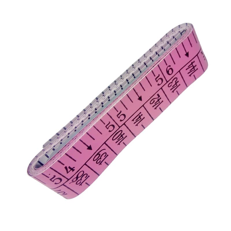 FINEWORLD FINEWORLD Tape Measurement FWTP5M2 Measuring Measure Inch Inchi Sewing Tailoring Cloth Scale Body Line Ruler Length 150cm 15meters 60 Inches Multicolored With Storage Box  - Image 3