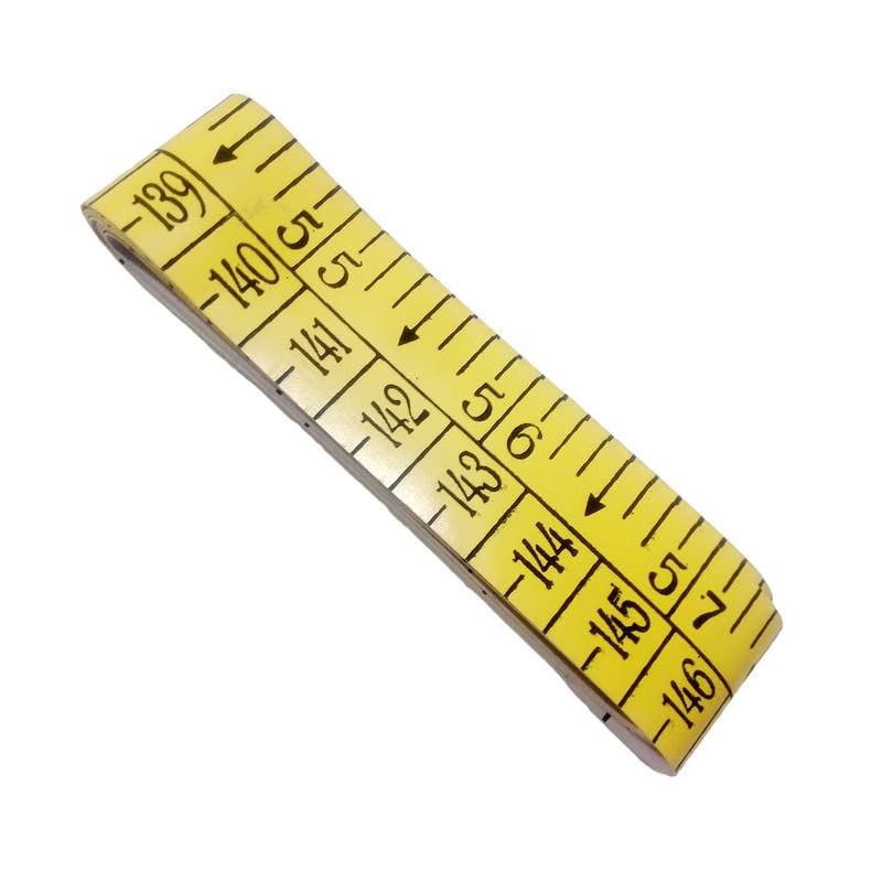 FINEWORLD FINEWORLD Tape Measurement FWTP5M2 Measuring Measure Inch Inchi Sewing Tailoring Cloth Scale Body Line Ruler Length 150cm 15meters 60 Inches Multicolored With Storage Box  - Image 2