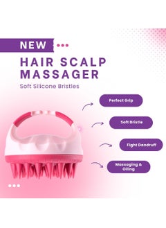 Hair Massager Shampoo Brush Hair Scalp Massager Brush with Soft Bristles Scalp Scrubber Dandruff Brush for Scalp Care and Hair Growth Shower Hair Scalp Scrubber Comb Soft Silicone Comb - pzsku/ZD4DE49E7FC83AFBEB70EZ/45/_/1730551587/53293dfb-41dc-429e-b2ef-e17b38028ad4