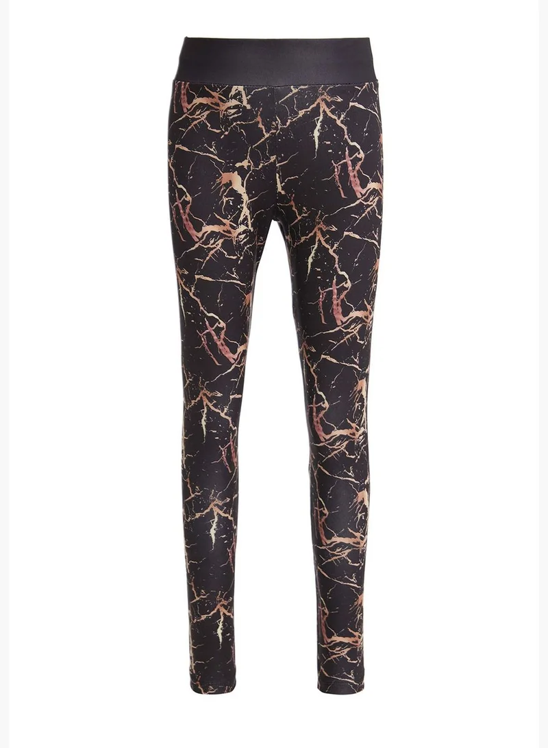 DeFacto Basic Printed Leggings