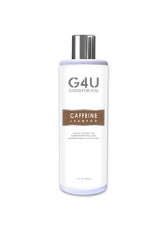 G4U Caffeine Shampoo for Thinning Hair Hair Loss and Hair Growth for Men and Women Natural Sulfate Free Caffeine Biotin Saw Palmetto and more For Home Salons and Spas 12 Fl Oz