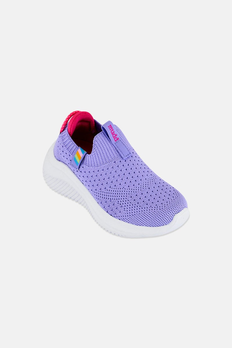 Mudd Toddles Girl Slip On Outdoor Shoes, Lavender - Image 1