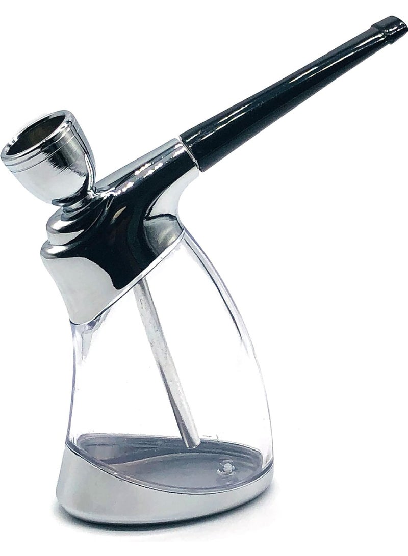 Rock Pow Portable Mini Set with Accessories Handheld Set Gift for friend or friends Silver  - Image 1