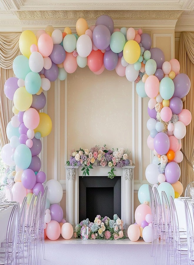 RUBFAC 87pcs Lavender Balloons Different Sizes 18 12 10 5 Inches for Garland Arch, Premium Pastel Latex Balloons for Birthday Party Wedding Baby Shower Bridal Shower Decorations - Image 4