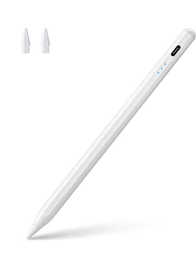 Stylus Pen for ipad, Active Pencil with Quick Charge, Palm Rejection Tilt Sensor, Magnetic Pen Compatible with 2018-2022 iPad Pro 11"/12.9",iPad 10/9/8/7/6,iPad Mini 5/6,iPad Air3/4/5  - Image 1