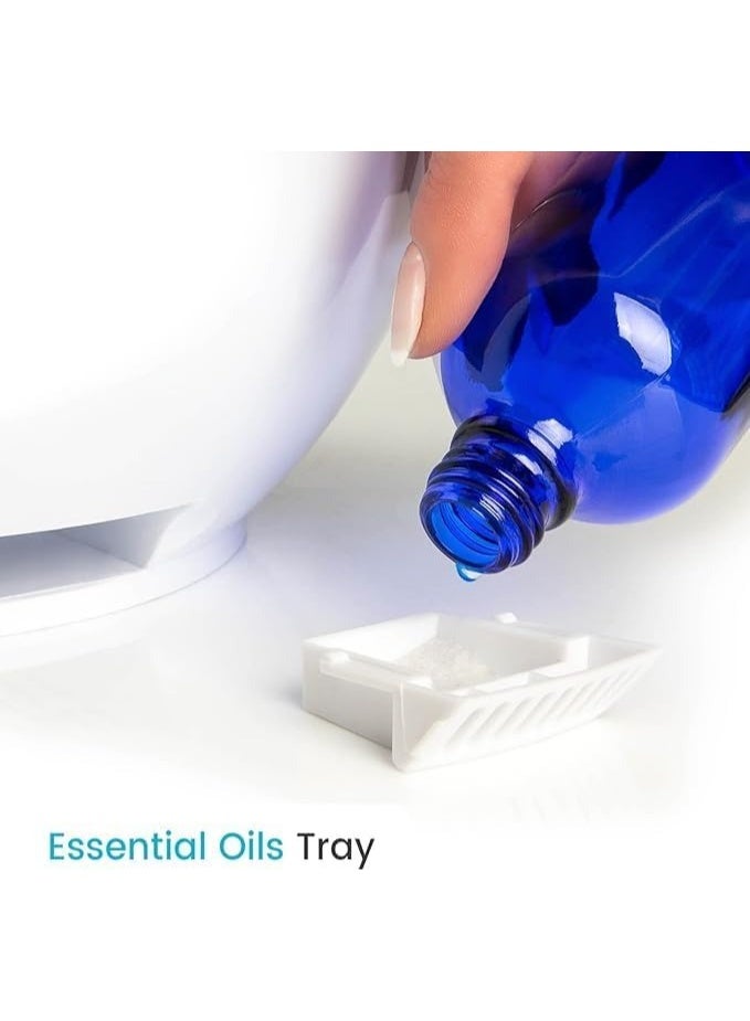 Denx Ultrasonic Cool Mist Humidifier & Aroma Diffuser, Whisper-Quiet Home Air Purifier - Image 3