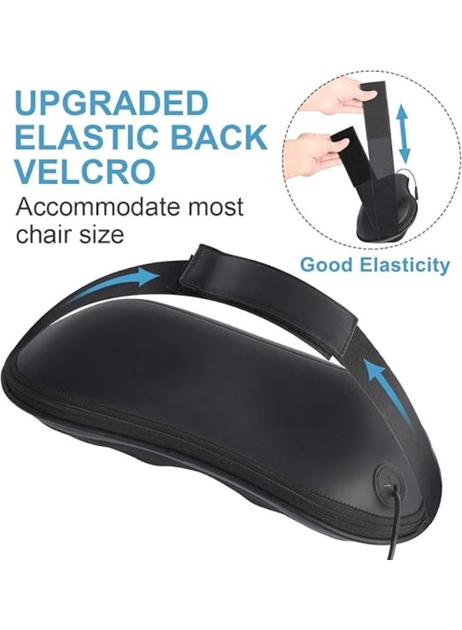 RENPHO Back Massager with Heat, Shiatsu Massage Pillow with Deep Tissue Kneading for Neck Back Shoulder, Relaxation Gifts for Mom Dad, Use at Home Office - Image 2