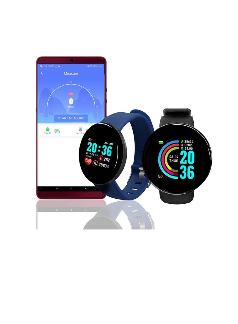 AROAQ Smart Watch Men Blood Pressure Watch Sport For Android IOS Monitor Fitness Tracker - Image 3
