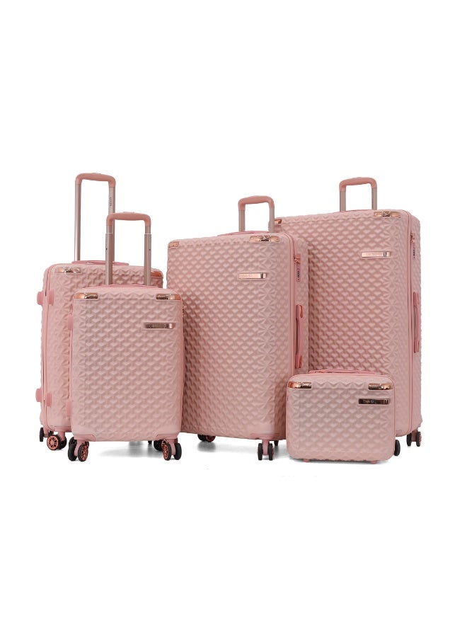 Capital 5-Piece ABS Hardshell Luggage Set (32/28/24/20/14 Inch) –Lightweight Spinner Suitcases with TSA Lock - Image 1