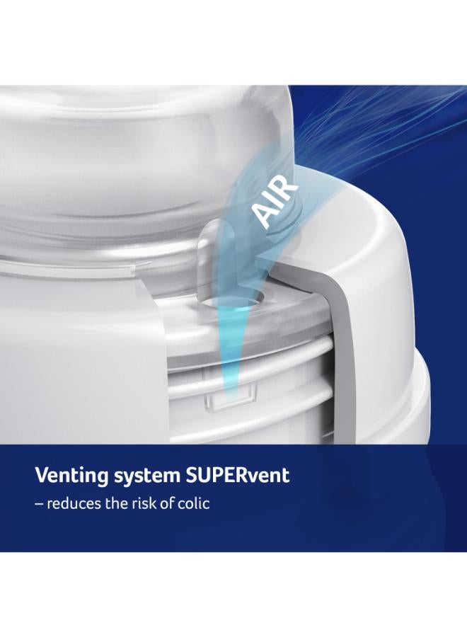 لوفي تريندز زجاجة 120 مل مع حلمة 0 + م-بيج - Image 4