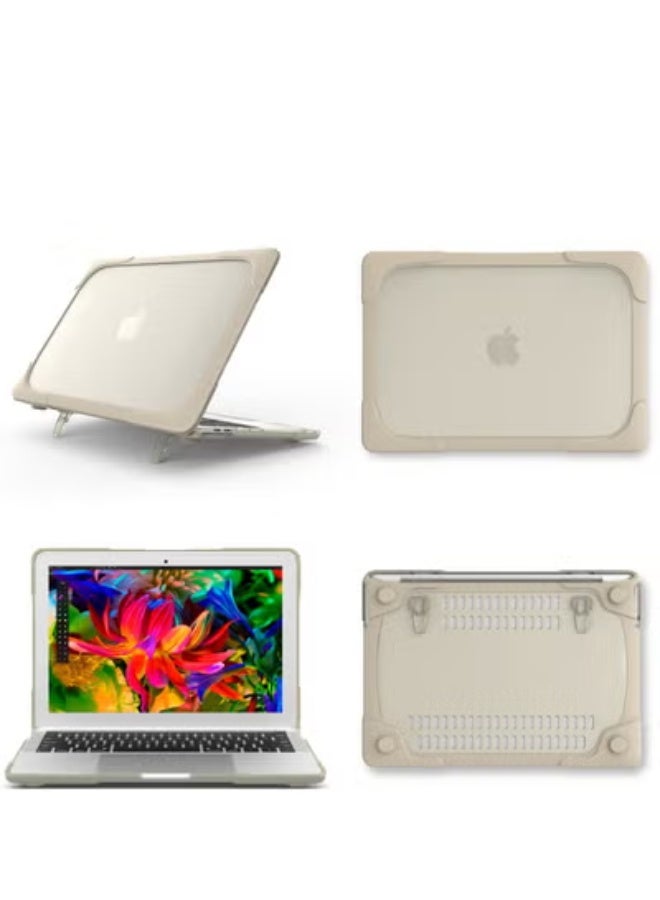 GULFLINK Hard Shell Case Cover with Kickstand Shockproof Function for MacBook Pro with Touch Bar (A1706/A1708/A1989/A2159) 13 inch - Image 2