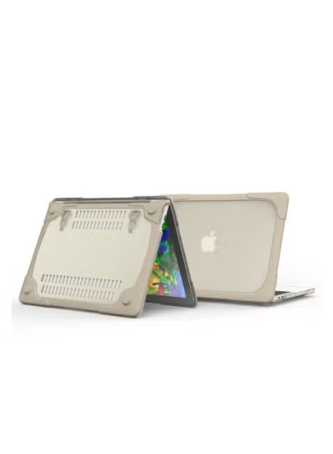 GULFLINK Hard Shell Case Cover with Kickstand Shockproof Function for MacBook Pro with Touch Bar (A1706/A1708/A1989/A2159) 13 inch - Image 4