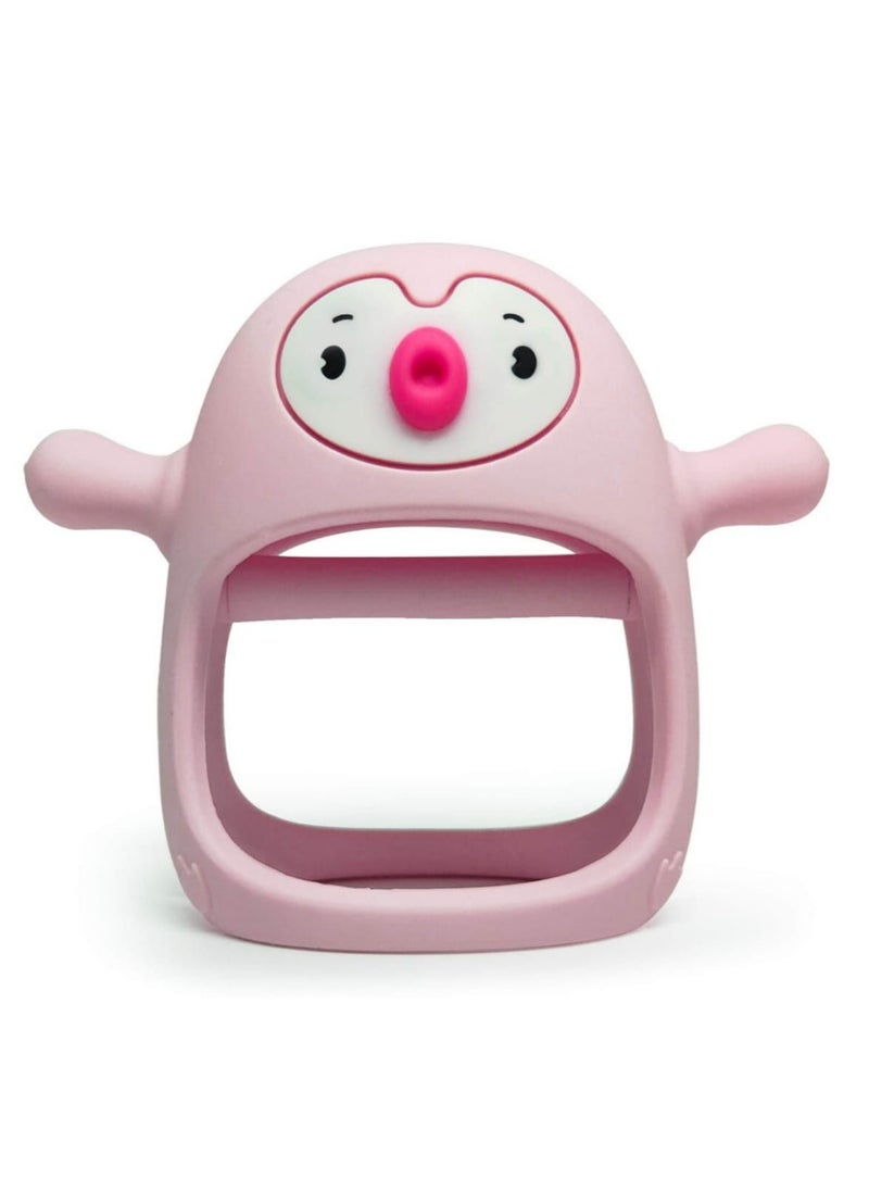 ATRI - Penguin-shaped baby teether to relieve teething pain - Image 1