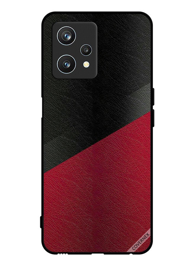Covernex Protective Case Cover For Realme 9 Pro Leather Pattern - Image 1