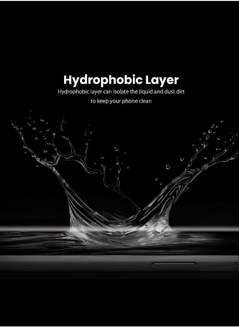 Raxoom Vivo V50 Lite 4G 2025 Premium Nano Ceramic Full Glue Full Cover Matte Flexible Screen Protector â€“ Clear/Black, Full Coverage, Anti-Scratch, Anti-Fingerprint, Smooth Touch, Ultra-Thin - Image 4