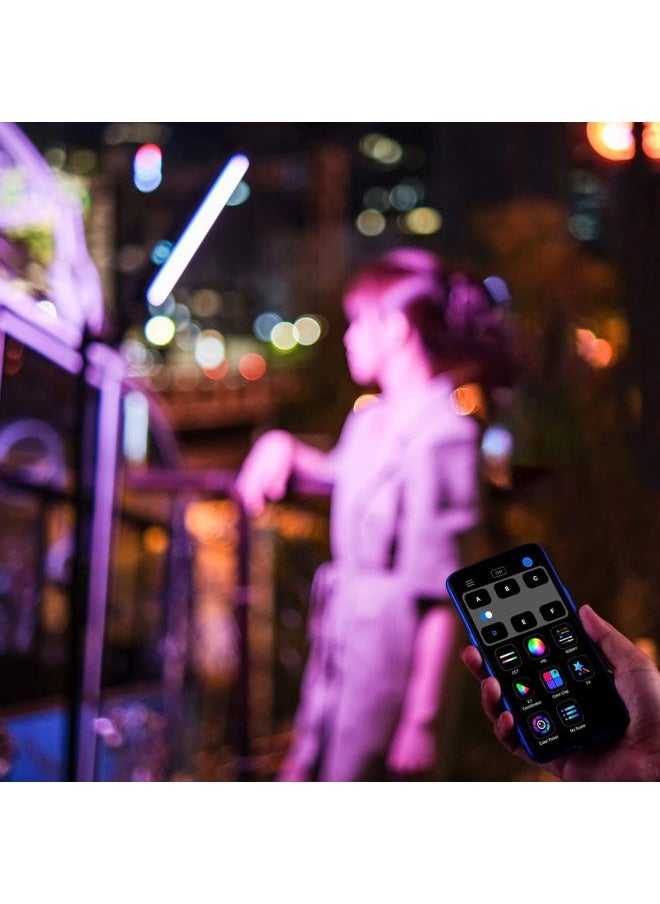 VILTROX Handheld Light Wand, K21 RGB Light Stick Tube, APP Control 2500K-8500K LED Light Stick Wand for Night Light Painting Photography Video Tiktok Vlog YouTube  - Image 3