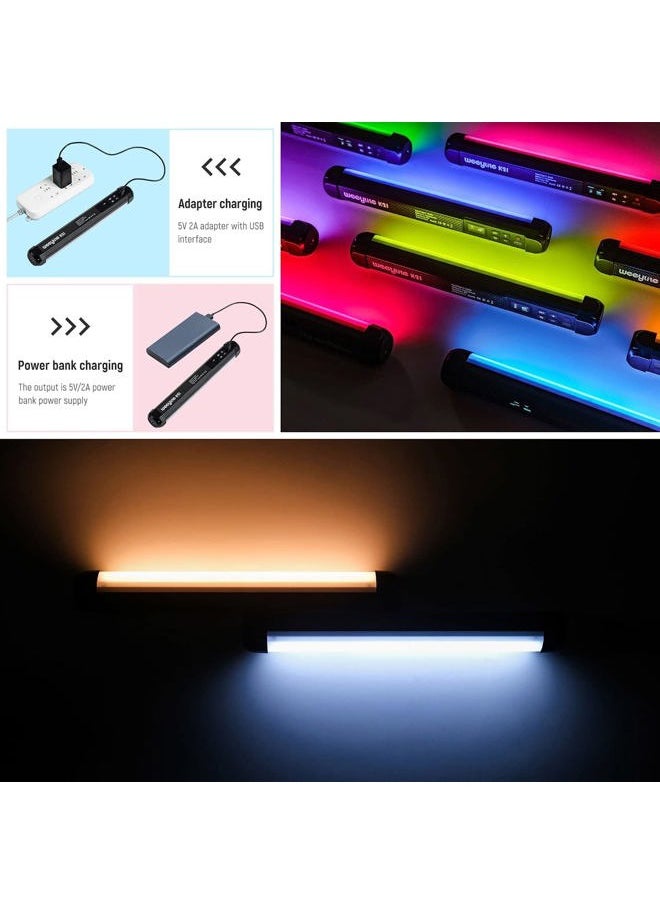 VILTROX Handheld Light Wand, K21 RGB Light Stick Tube, APP Control 2500K-8500K LED Light Stick Wand for Night Light Painting Photography Video Tiktok Vlog YouTube  - Image 4