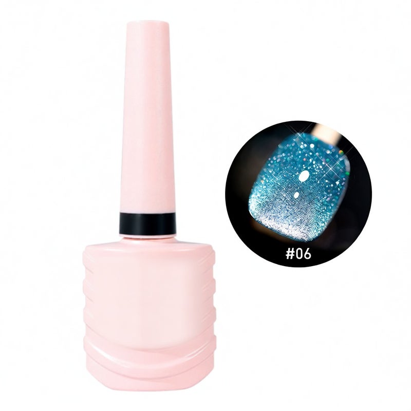 ANNIES Cats Eye Reflective Glitter Nail Glue Fashion Sparkling Diamond Nail Glue DIY Nail Art Fingernail Decoration - Image 1