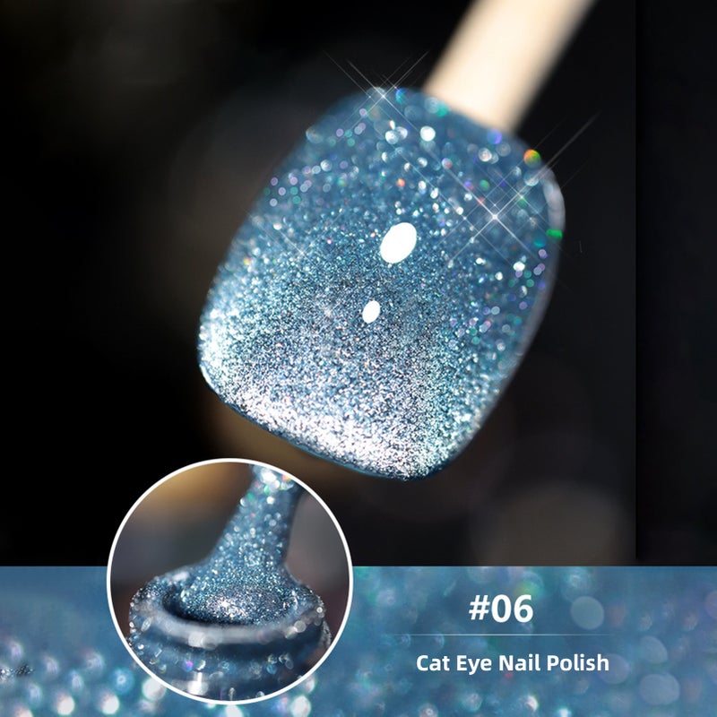ANNIES Cats Eye Reflective Glitter Nail Glue Fashion Sparkling Diamond Nail Glue DIY Nail Art Fingernail Decoration - Image 2