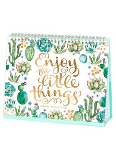MaaIbok 2025 Desk Calendar - Desk Calendar 2025 Standing Flip, January 2025 - December 2025, 10" X 8.3", Desktop Calendar 2025 With Memo Pages, Holidays & Large Blocks  - Image 1