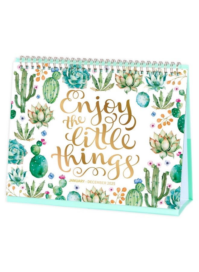 MaaIbok 2025 Desk Calendar - Desk Calendar 2025 Standing Flip, January 2025 - December 2025, 10" X 8.3", Desktop Calendar 2025 With Memo Pages, Holidays & Large Blocks - Image 1