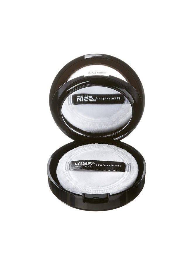 kiss new york Pro Pressed Mattifying Finishing Setting Powder Best For Medium To Dark Skin Blurs Fine Lines And Pores (Translucent Deep)  - Image 5