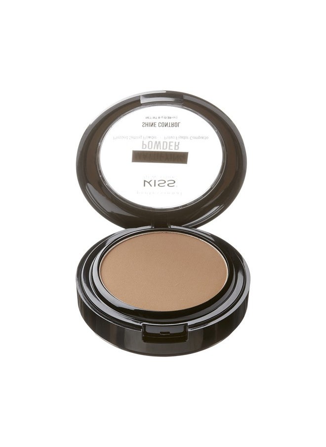 kiss new york Pro Pressed Mattifying Finishing Setting Powder Best For Medium To Dark Skin Blurs Fine Lines And Pores (Translucent Deep)  - Image 4