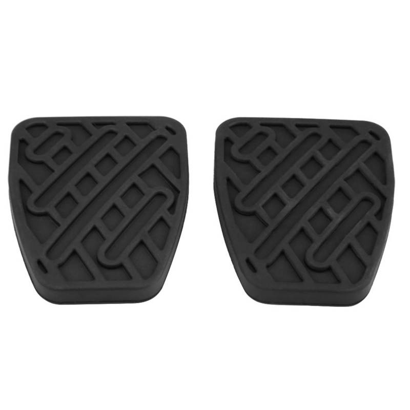 Brake Clutch Pedal Pad Automotive Grade Thermoplastic Rubber Cover - Direct Fit Replacement Brake Clutch Pedal Rubber Cover for Nissan Qashqai 2007-2016 - Image 1