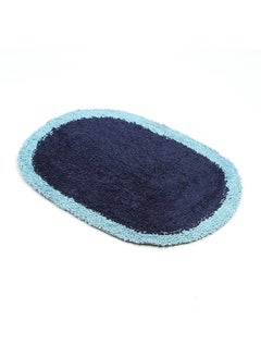 Status Contract Microfiber Soft and Super Absorbent Door Mat- (Blue), 38 x 58 Cm  - Image 3