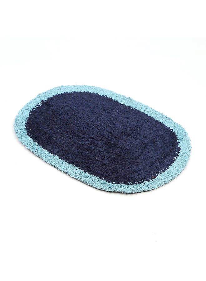 Status Contract Microfiber Soft and Super Absorbent Door Mat- (Blue), 38 x 58 Cm  - Image 3