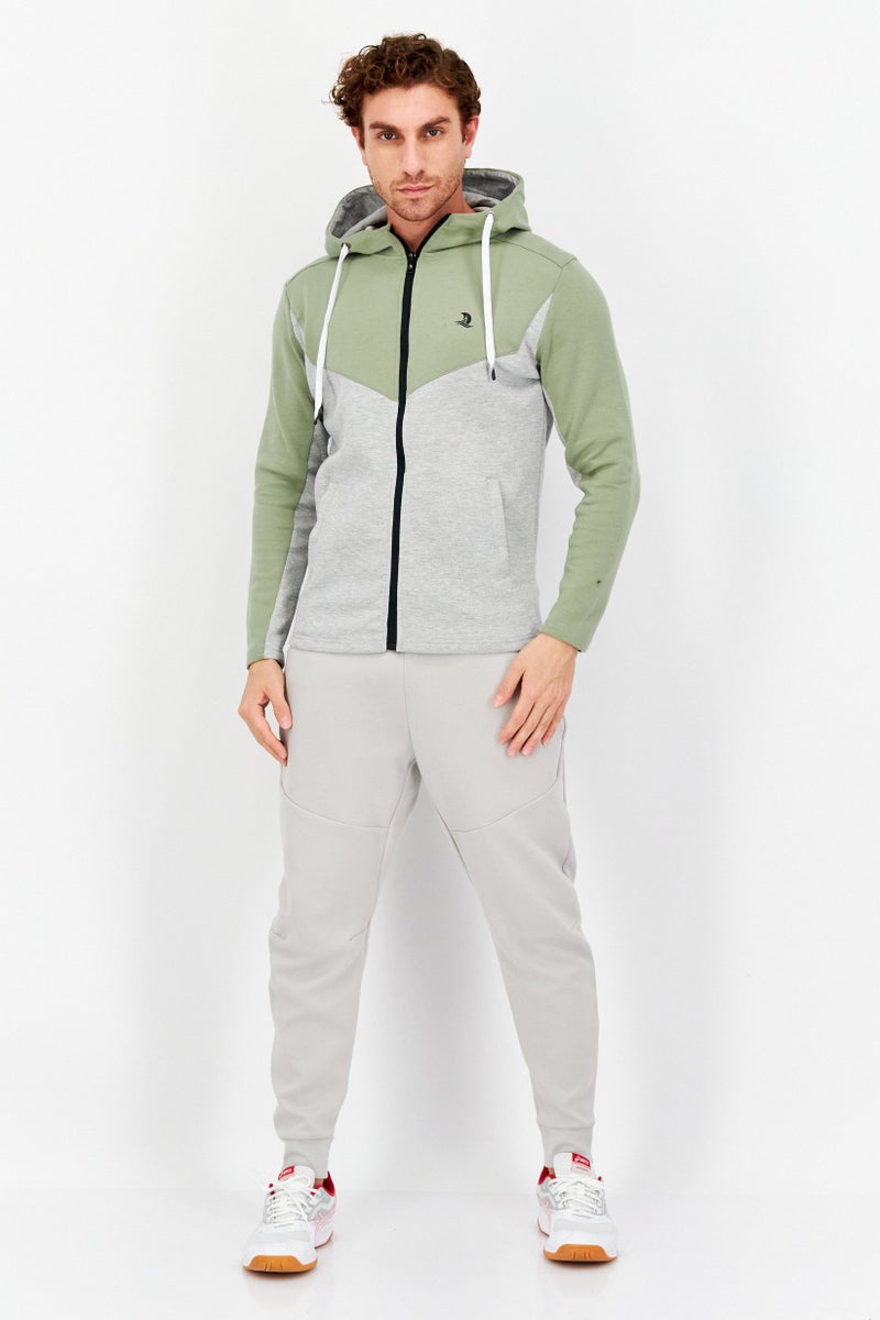 Nordland هودي خارجي طويل الأكمام للرجال، رياضي، زيتوني - Image 4