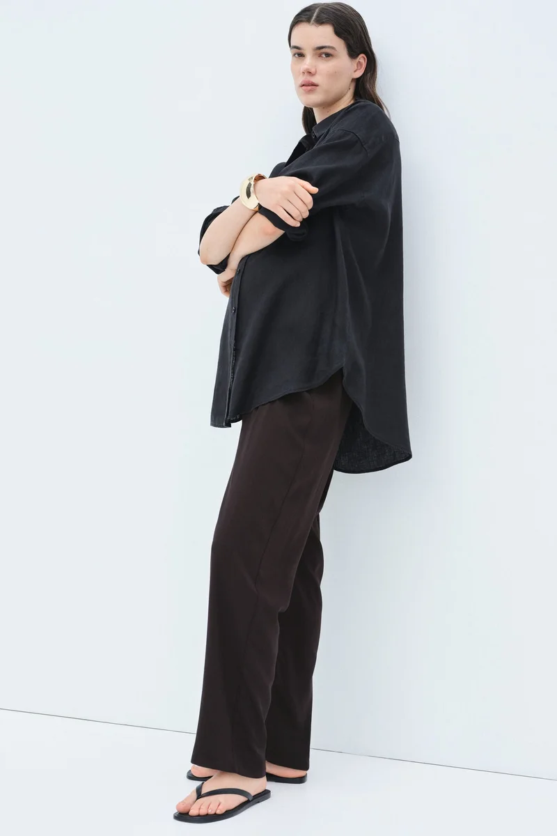 H&M MAMA Before & After Drawstring trousers