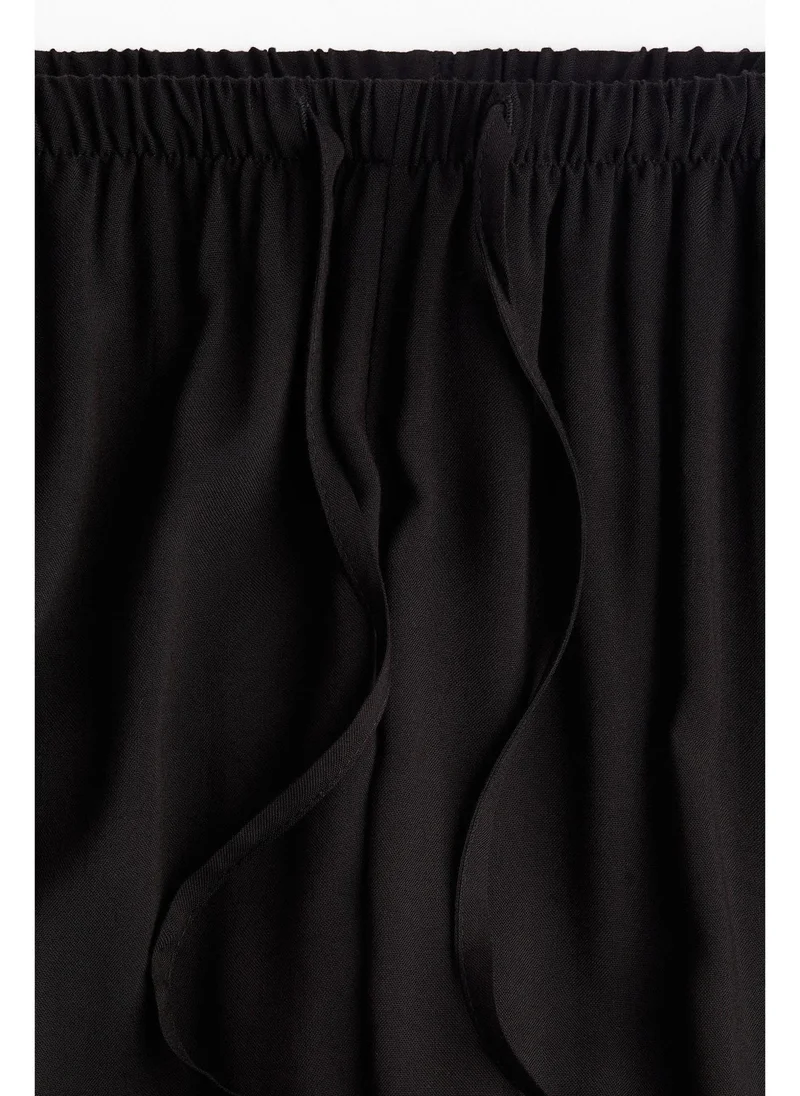 H&M MAMA Before & After Drawstring trousers