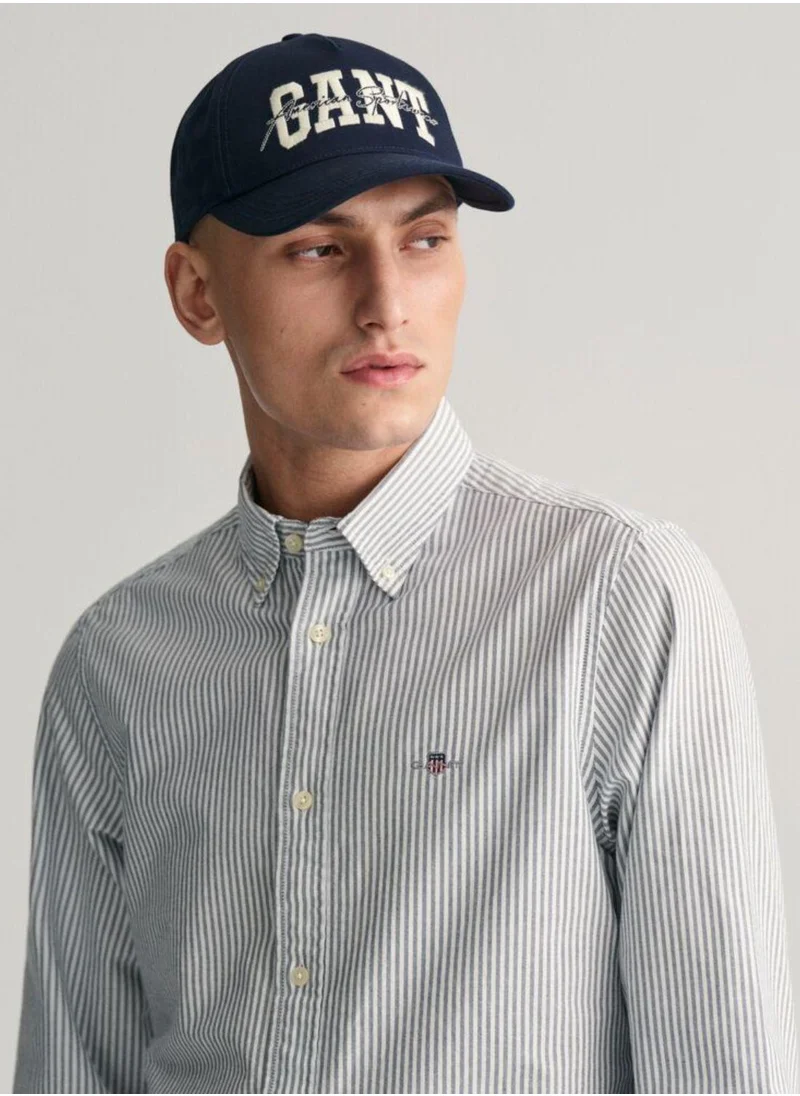 GANT Gant Slim Fit Banker Stripe Classic Oxford Shirt