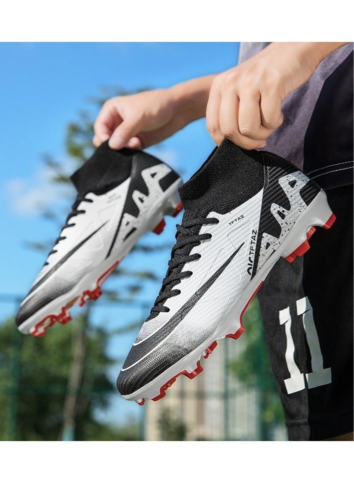 SKT Shiketro Football Shoes For Men And Women, Lightning Professional Training Shoes, Professional Grass Training Shoes, Easy To Bend And Breathable Track And Field Running Shoes - Image 4